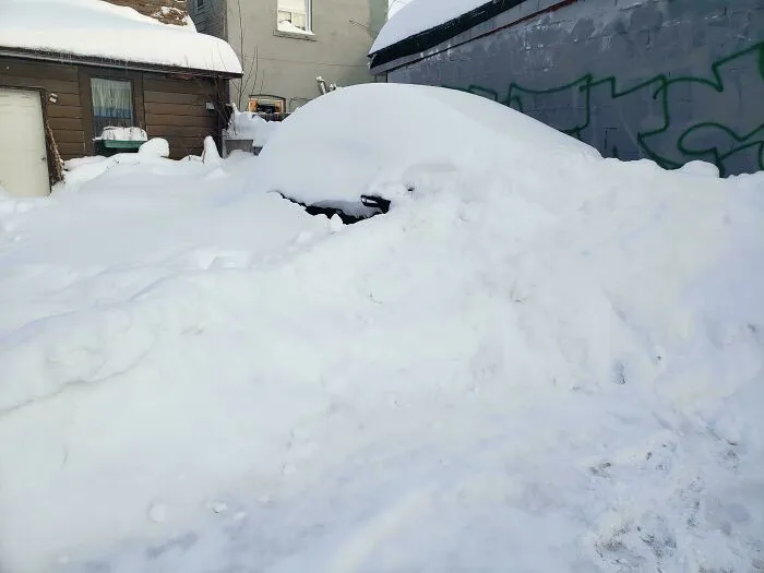 Mi coche esta mañana