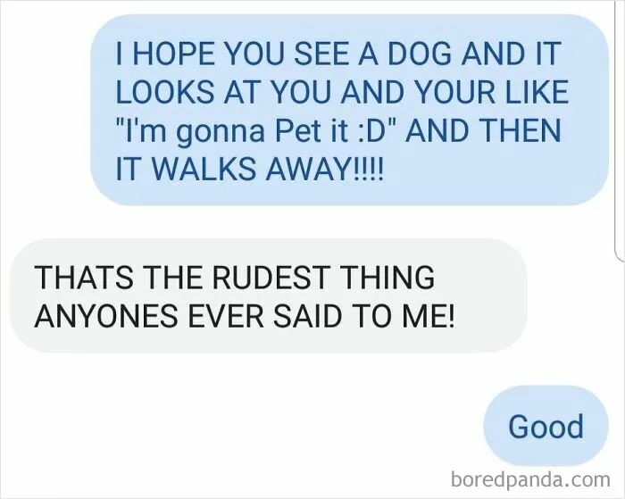I Was Fighting With My Sister