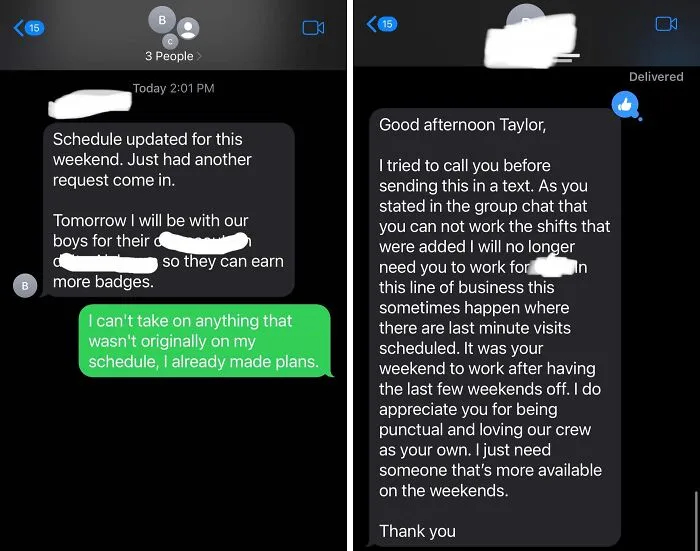 I Got Fired For The First Time