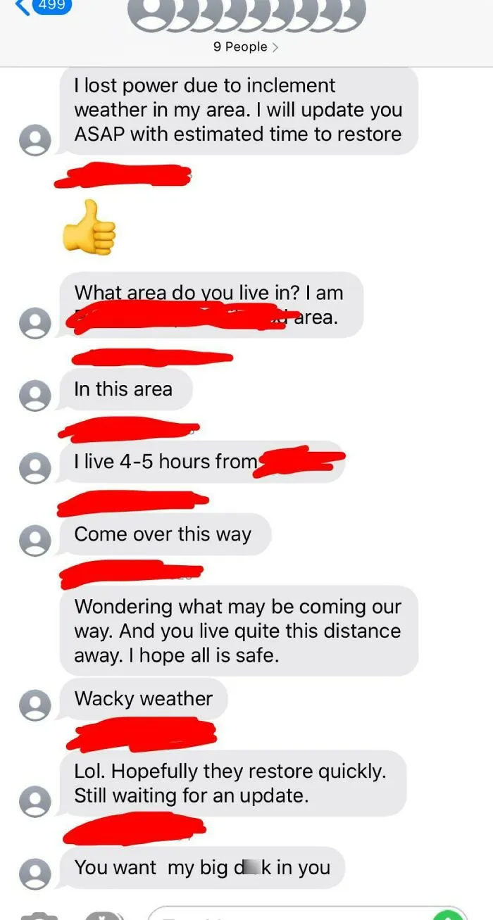 99% Positive My Coworker Is Getting Fired After Accidentally Sending This To Our Company Group Chat