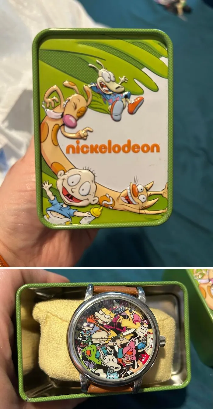Quería compartirles mi reloj que encontré todavía sellado por $2.00 en una tienda de segunda mano.