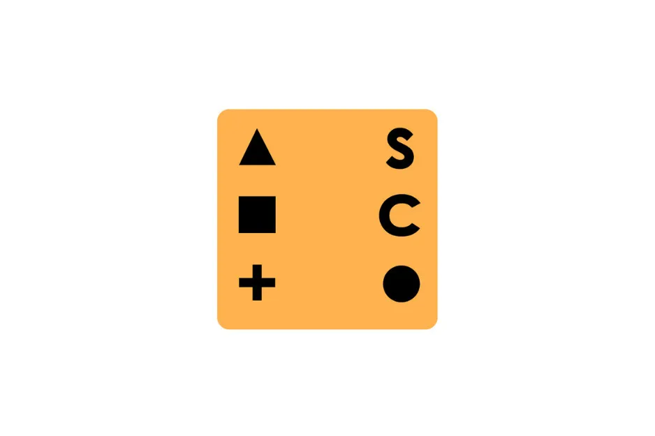 Abstract puzzle shapes with triangle, square, plus sign, and circle representing the missing piece concept.