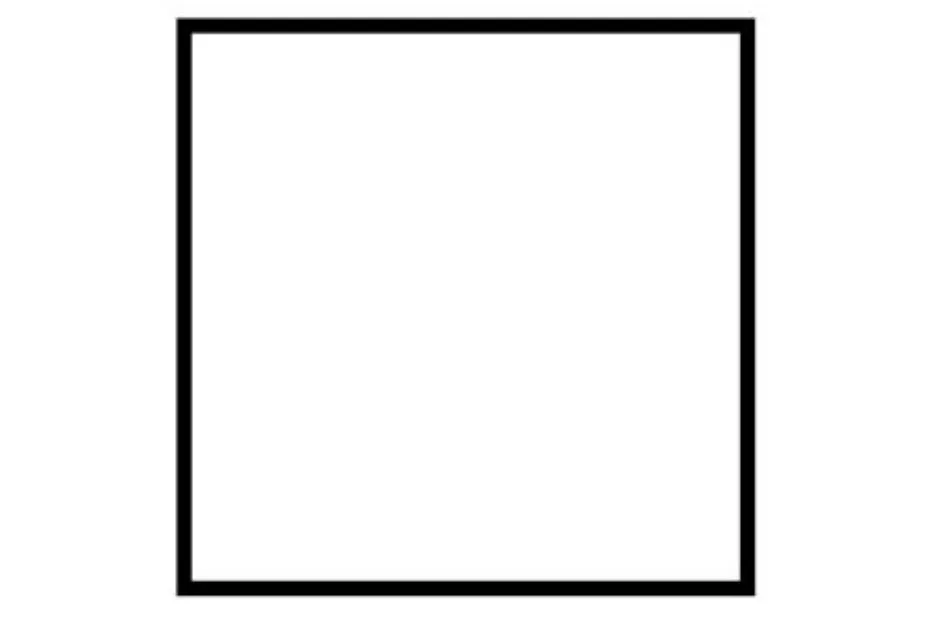 Empty square frame with a missing piece concept focusing on letter D as the main SEO keyword.