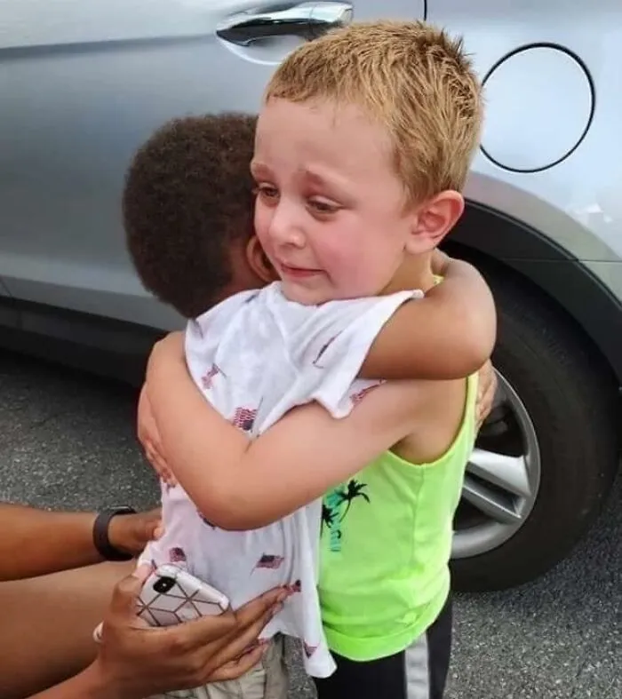 During Covid They Hadn’t Seen Each Other Since Daycare Closed, Parents Arranged A Playdate. When It Was Time To Leave