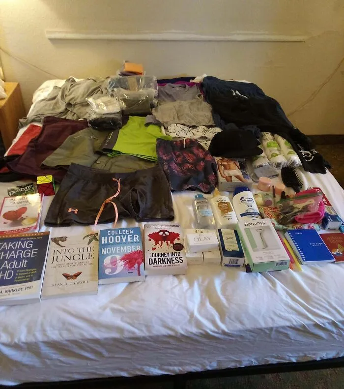 My Life Has Recently Fallen Apart, And I'm Starting Over From Scratch. My Best Friend Just Sent Me This Care Package