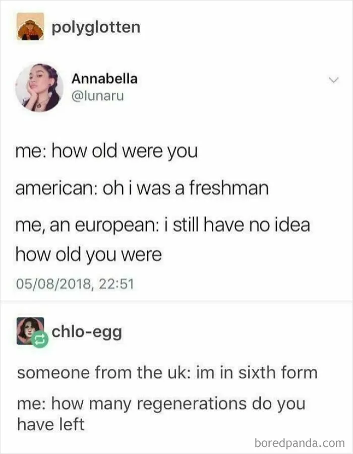Different Education Terms