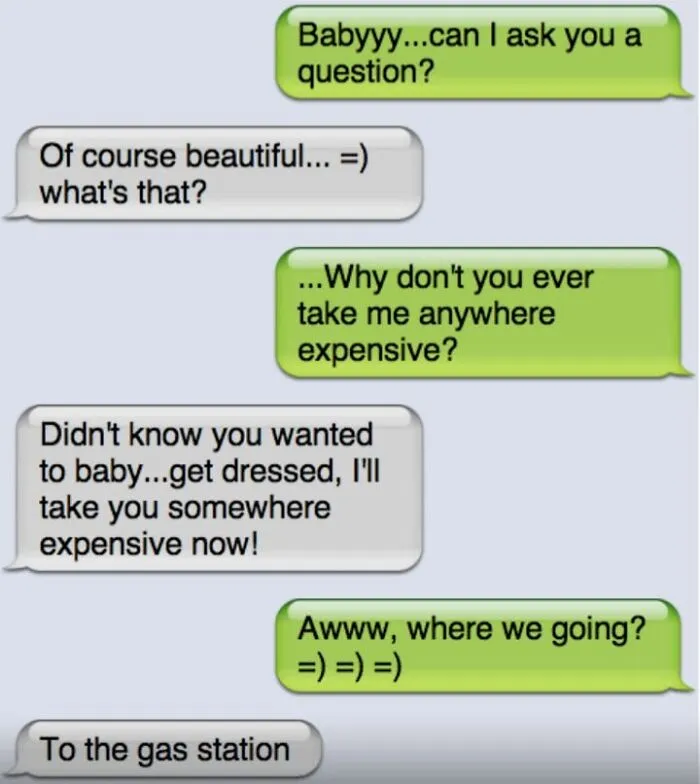 50 Funny Text Message Exchanges That Might Have You Giggling