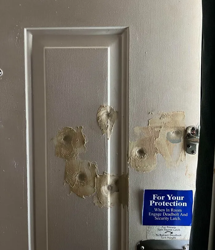Bastante segura de que mi habitación de hotel fue una escena del crimen en algún momento.