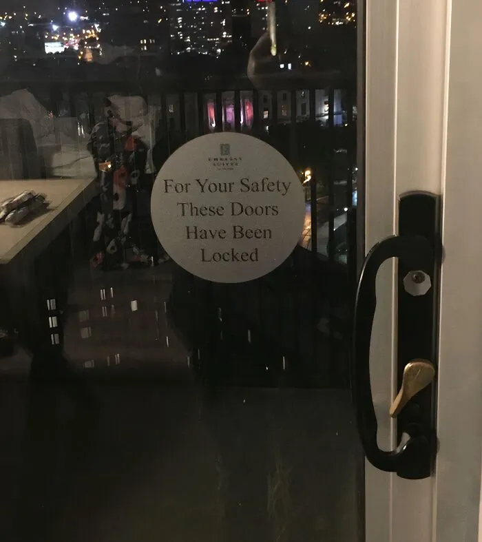 I Chose This Hotel Specifically Because It Had A Balcony
