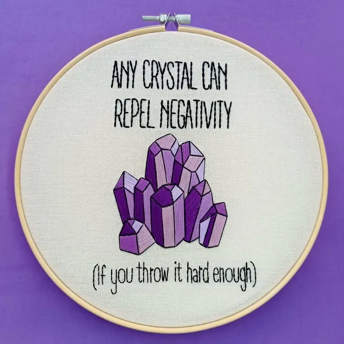 Here’s Some Motivational Needlework