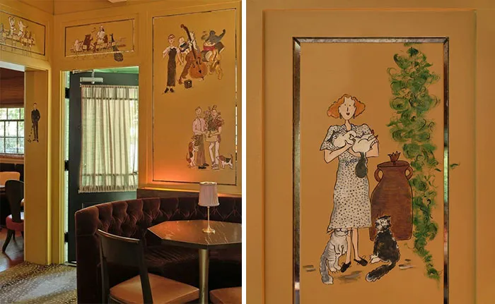 Fashion Editor Grace Coddington Puts Her Famous Cats To Work As Muses For Murals