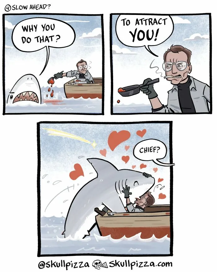 “Skull Pizza” Comics That Turn Nightmares Into One Liners (28 New Pics)