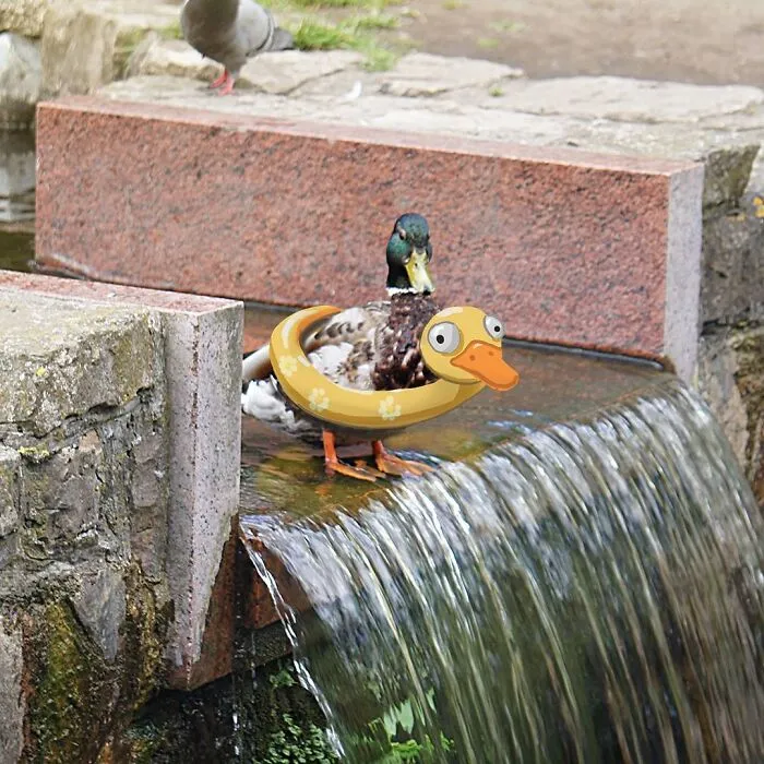 These Real-World Photos Get Tiny Doodles, And Everything Suddenly Looks Alive (77 Pics)