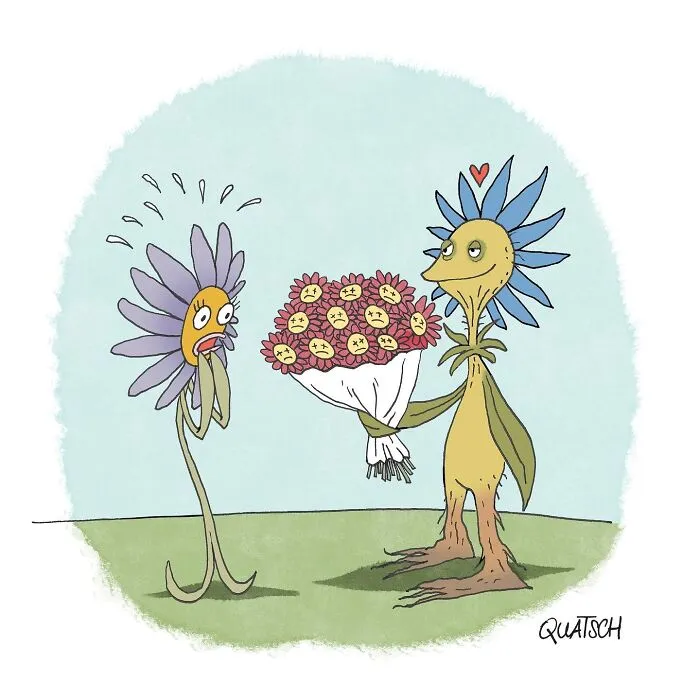 27 Humorous And Absurd Comics By Quatsch That Might Make You Laugh (New Pics)