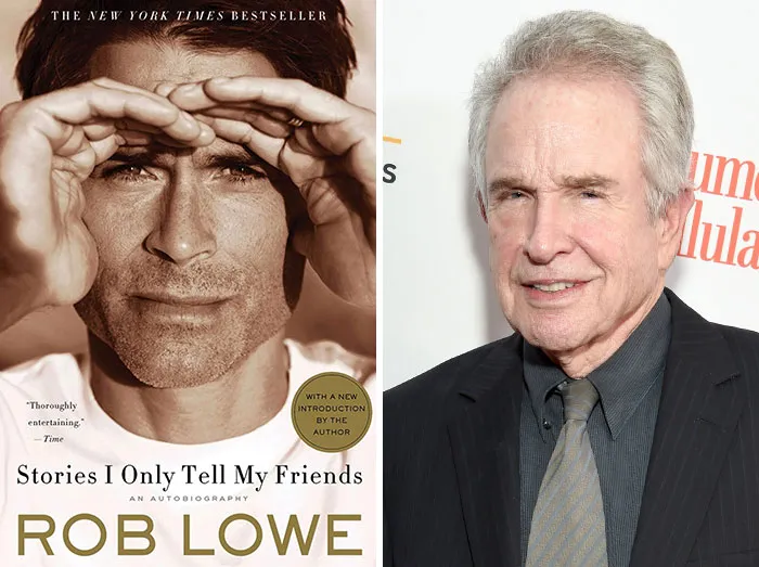 Rob Lowe se enteró por Warren Beatty de que su novia le estaba siendo infiel... con Warren Beatty.