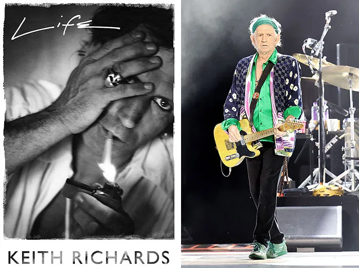Keith Richards esnifó las cenizas de su padre