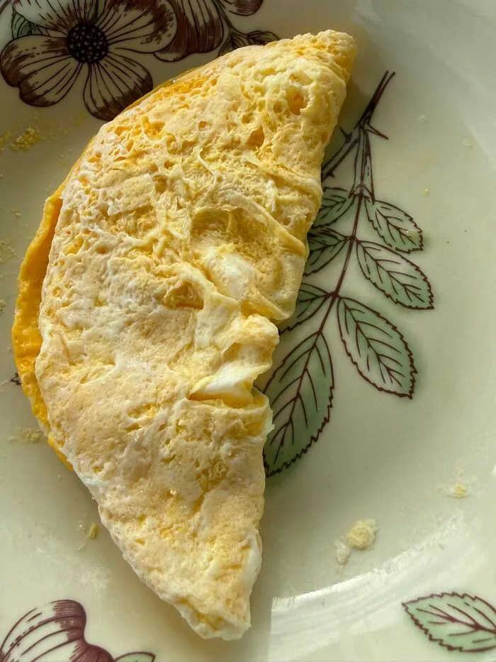 Egg Imitating The Man On The Moon