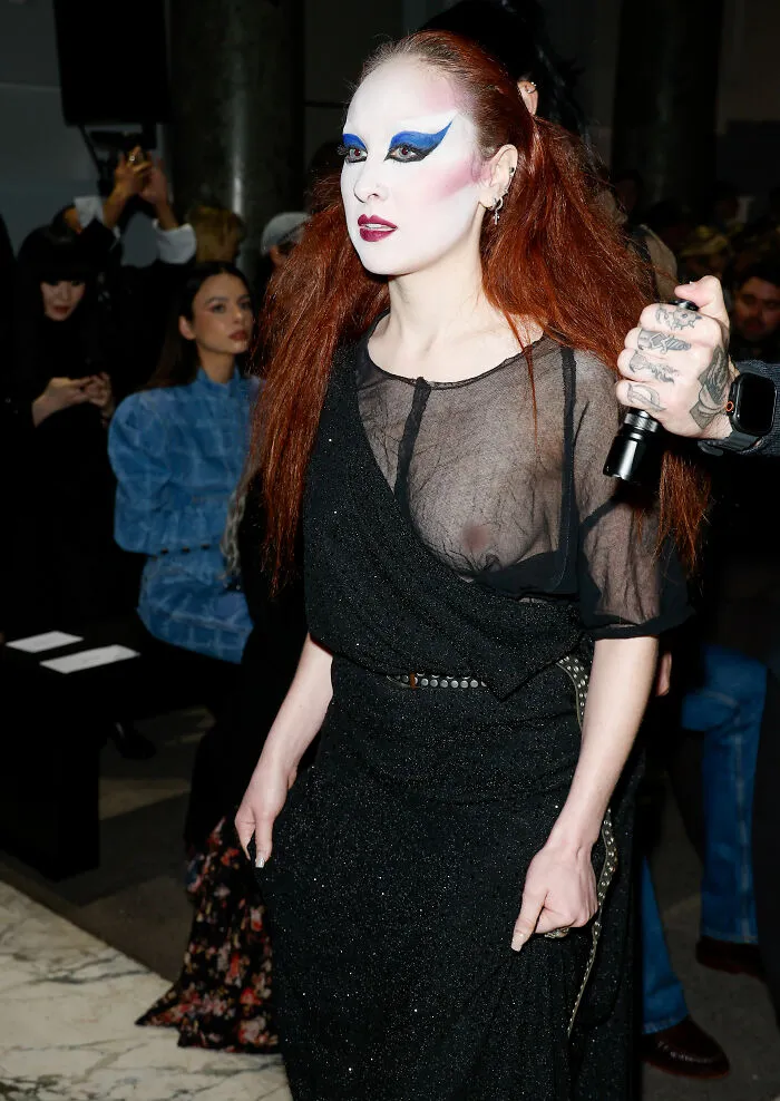 The Vivienne Westwood Revealing Paris Fashion Week Look 