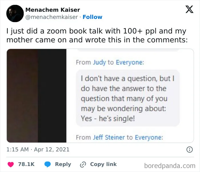 This Mom Crashed Her Son's Presentation