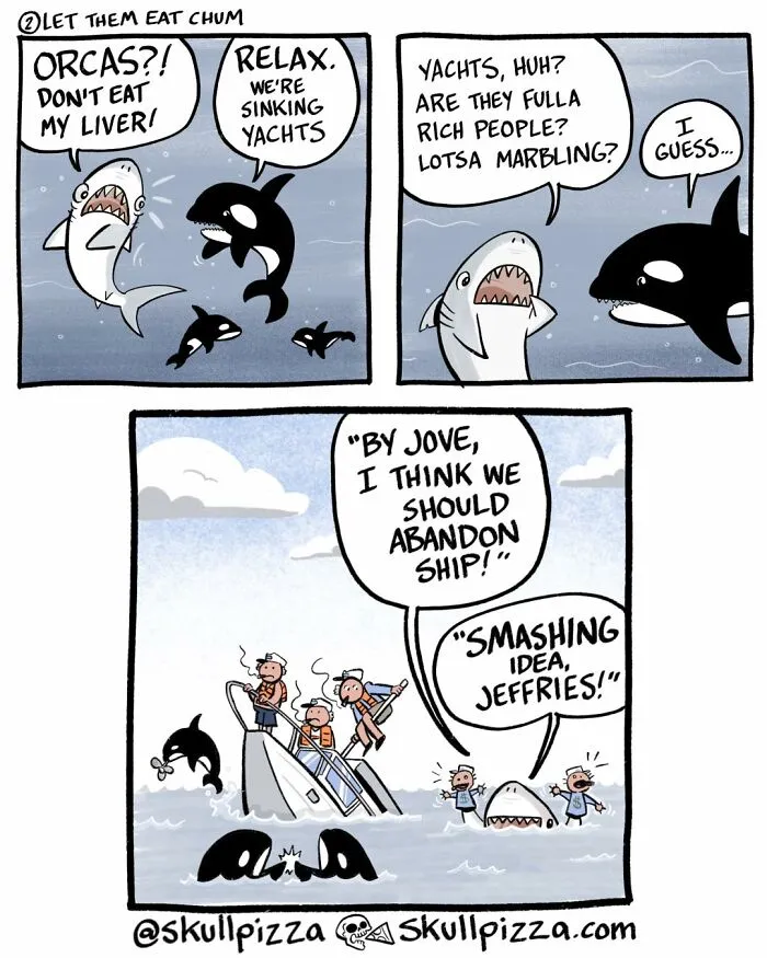 “Skull Pizza” Comics That Turn Nightmares Into One Liners (28 New Pics)