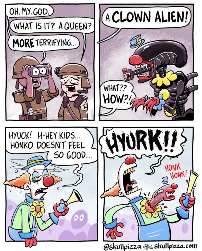 “Skull Pizza” Comics That Turn Nightmares Into One Liners (28 New Pics)