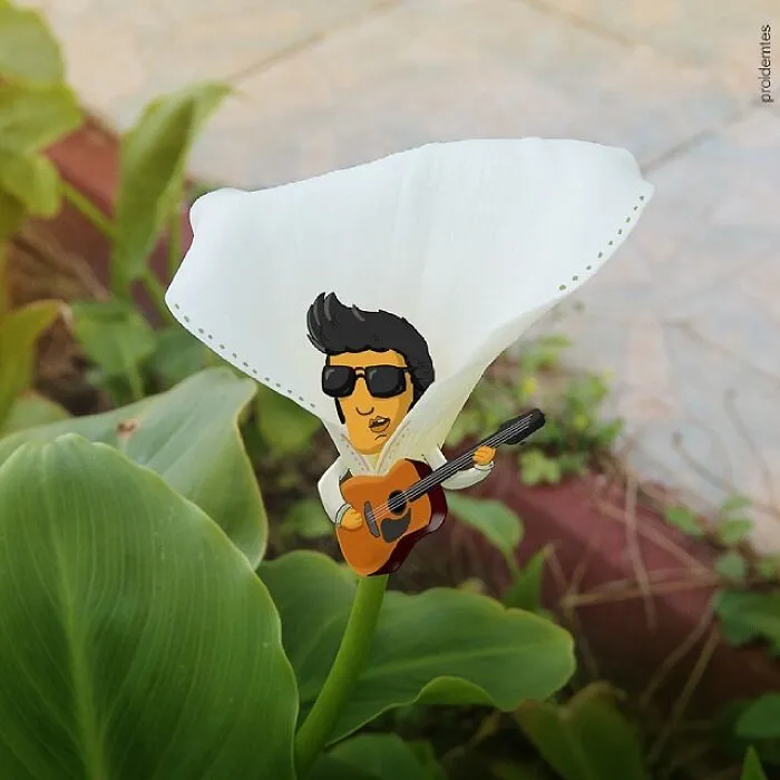 These Real-World Photos Get Tiny Doodles, And Everything Suddenly Looks Alive (77 Pics)