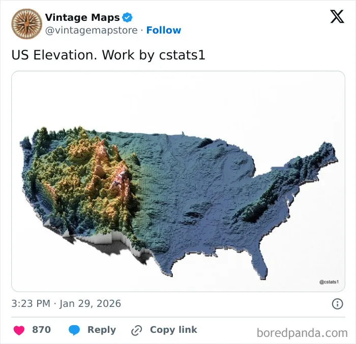 64 Cool Maps That Range From Ridiculously Funny To Actually Educational