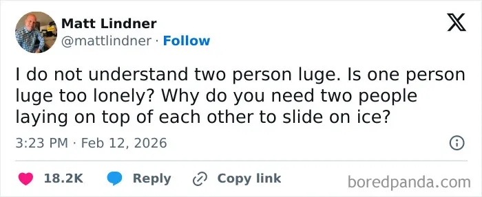 2026 Winter Olympics Tweets So Funny And Savage, They Should Win Gold (55 Posts)