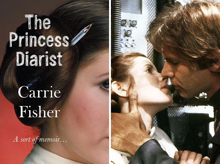 Carrie Fisher tuvo una aventura amorosa con Harrison Ford durante el rodaje de 'Star Wars'.