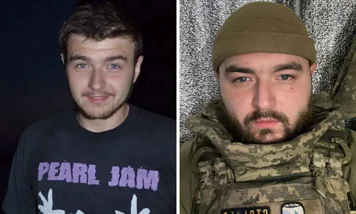 40 Ukrainian Soldiers Reveal How War Transformed Them In Striking Before-And-After Photos