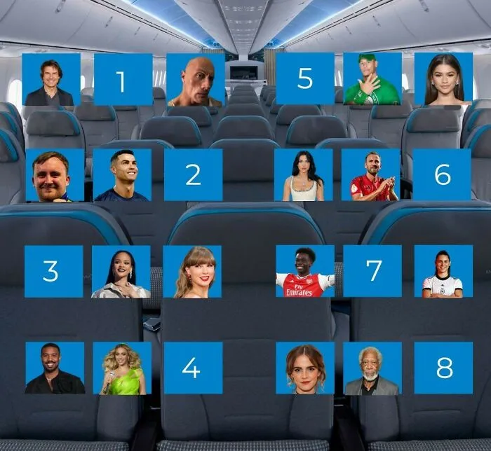 You’re on a 15-hour flight and want to people-watch the entire time.