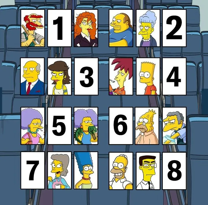 You’re on The Simpsons plane after pulling an all-nighter.