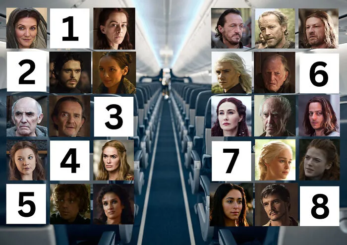 You’re flying on a Game of Thrones plane and want full main-character energy.