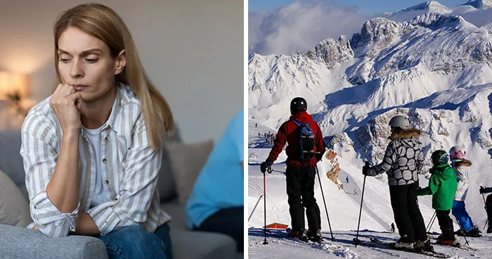 Guy Buys Ski Pass Only For His Son, Girlfriend In Tears As She Can't Pay $1,100 For Hers