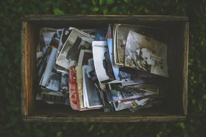 You can step into photographs from your past, but you can’t interact with anyone – they don’t see or hear you.