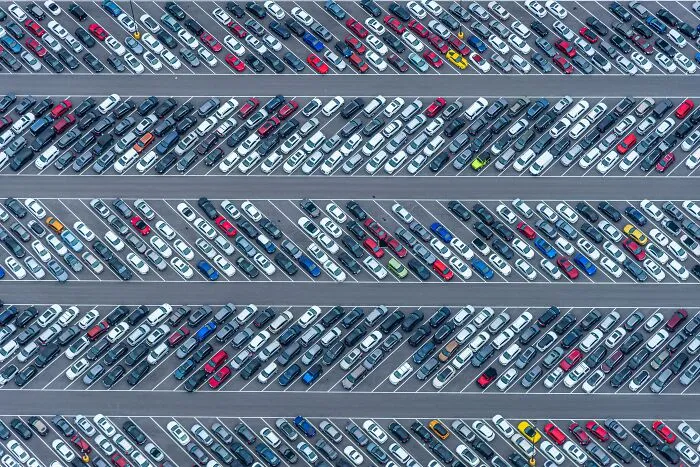 You can always find parking, but it’s always the farthest possible spot.