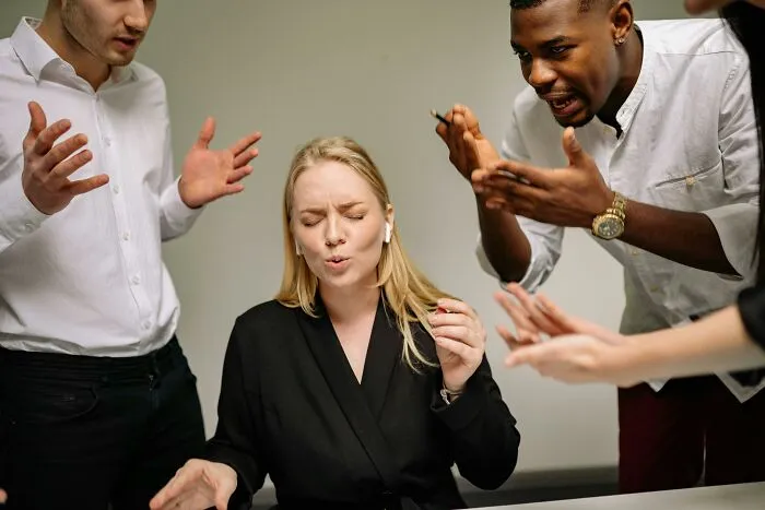 You can instantly calm any conflict between people, but they blame you for the argument.