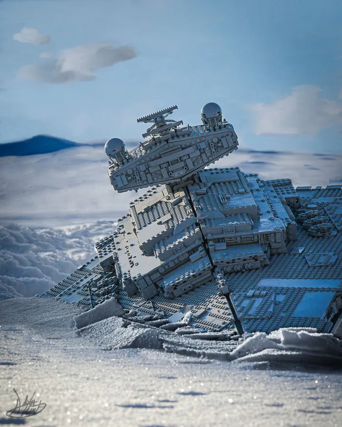 He Uses Backyards And Landscapes To Turn LEGO Models Into Cinematic Worlds (34 Pics)