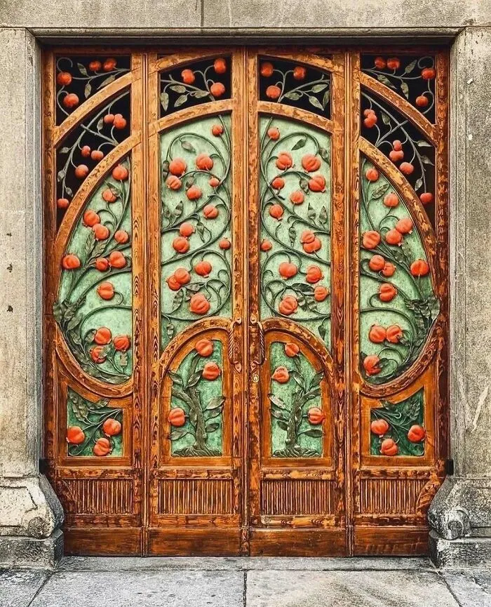 This Stunning Door Was Crafted By Italian Architect Pietro Fenoglio In 1907