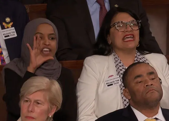 Democratic Lawmakers Heckled President Donald Trump During Address