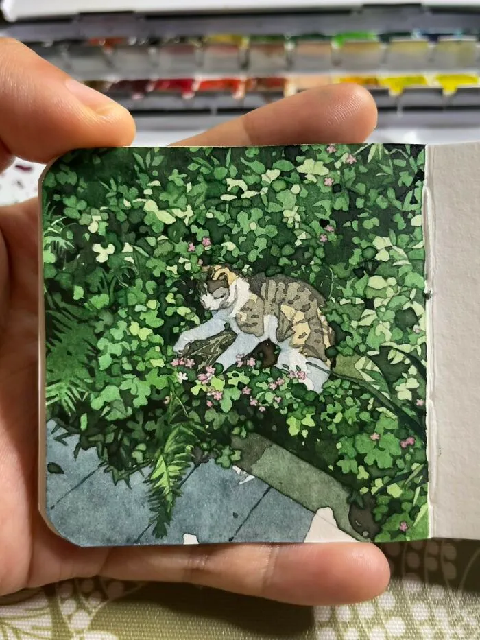 This Chinese Artist Makes Elegant And Detailed Watercolor Paintings, Here's 20 Of The Best (New Pics)