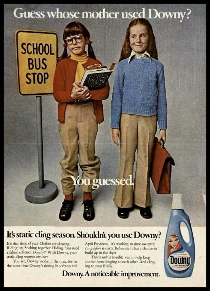 1977,downy Fabric Softener