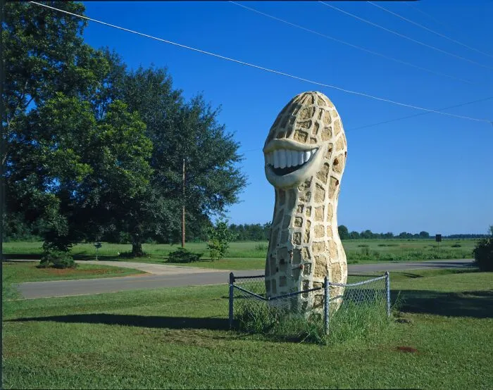 Jimmy Carter Peanut Statue