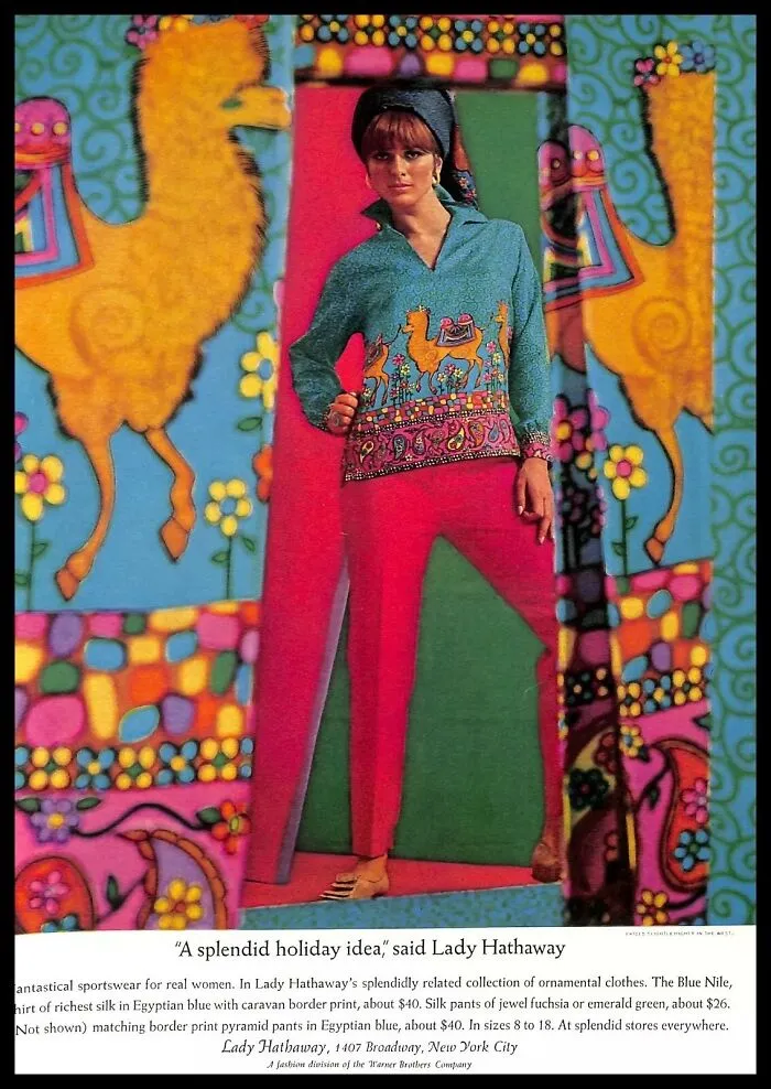 1966, Lady Hathaway Ornamental Sportswear