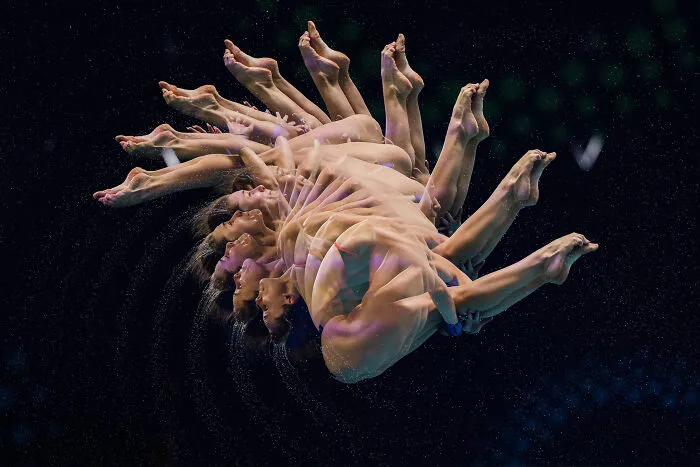 Swimming & Diving, Bronze: Tucking In To Triumph By Jeremy Kwan