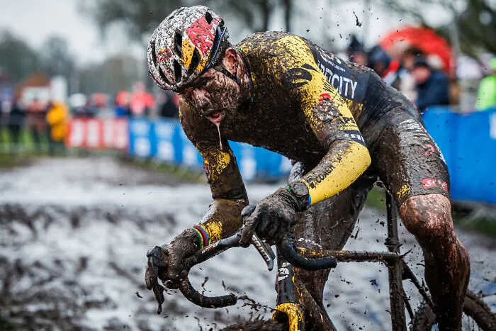 Cycling, Bronze: Wout Van Aert, Cyclocross In Optima Forma At Dendermonde, Belgium By Pim Waslander