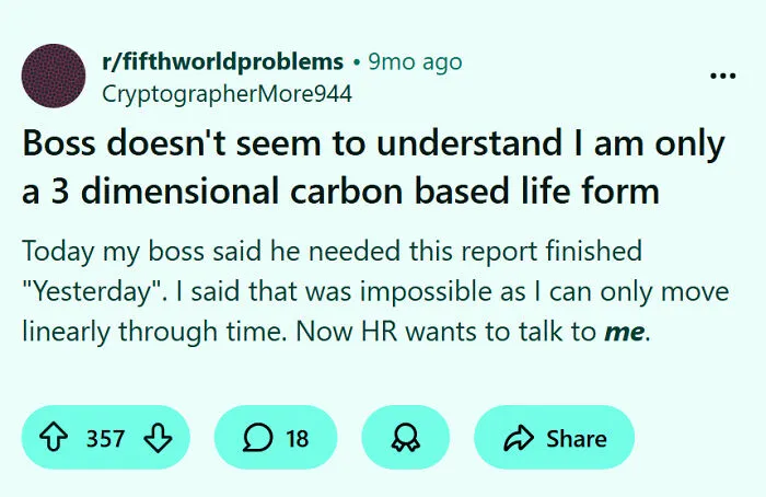  r/fifthworldproblems