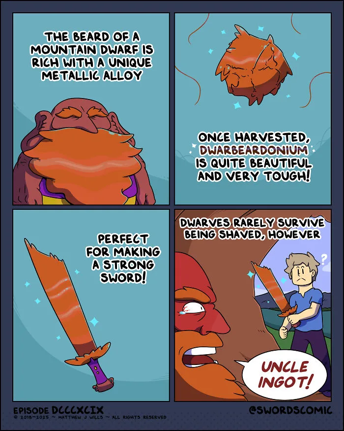 I Started A Fantasy Sword Comic 8 Years Ago And Now It Is About To Reach 1000 Episodes