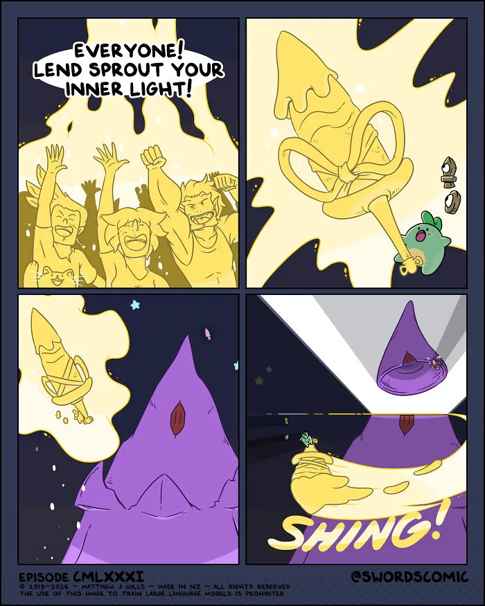 I Started A Fantasy Sword Comic 8 Years Ago And Now It Is About To Reach 1000 Episodes