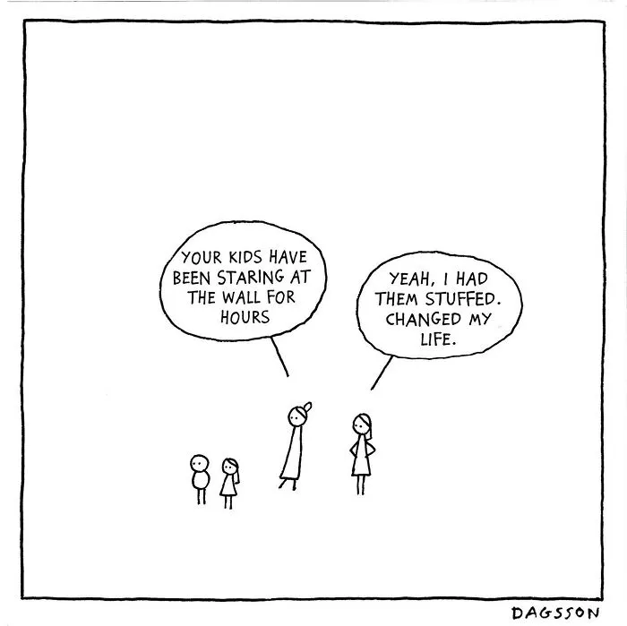 Icelandic Cartoonist Reveals His Grim Sense Of Humor, And Here Are 50 Comics To Prove It (New Pics)